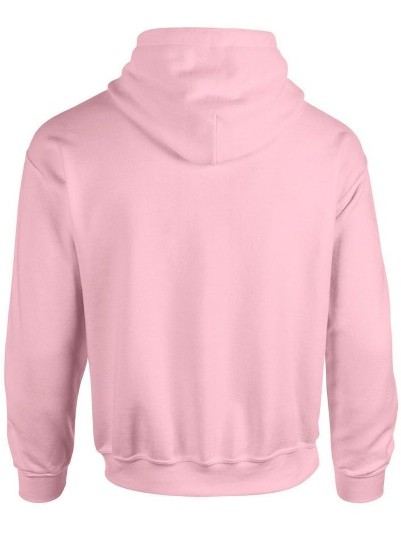 Gildan - Sweat à capuche Rose clair - Kiabi