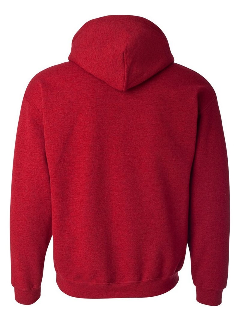 Gildan - Sweat à capuche Rouge - Kiabi