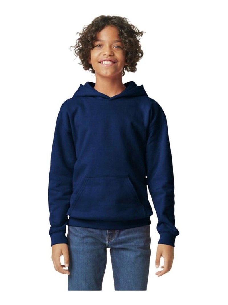 Gildan - Sweat à capuche SOFTSTYLE Bleu marine - Kiabi