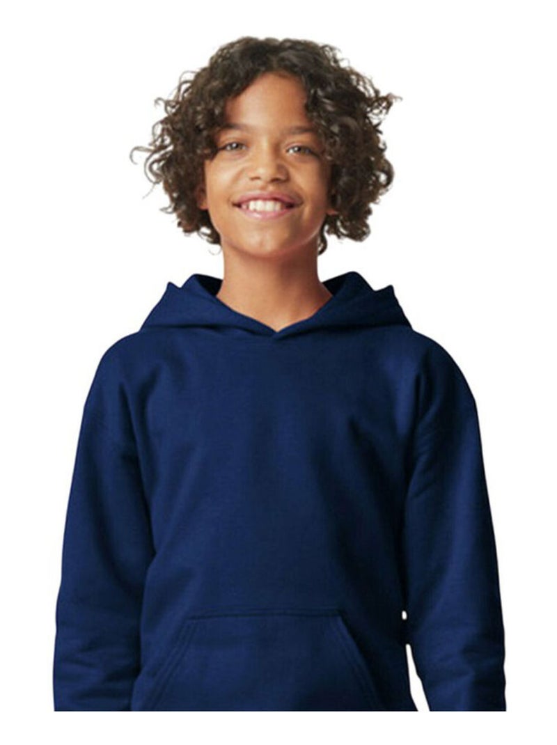 Gildan - Sweat à capuche SOFTSTYLE Bleu marine - Kiabi