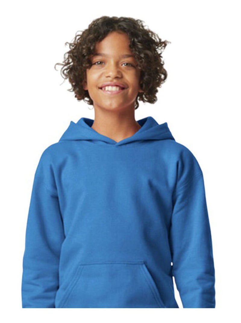 Gildan - Sweat à capuche SOFTSTYLE Bleu roi - Kiabi