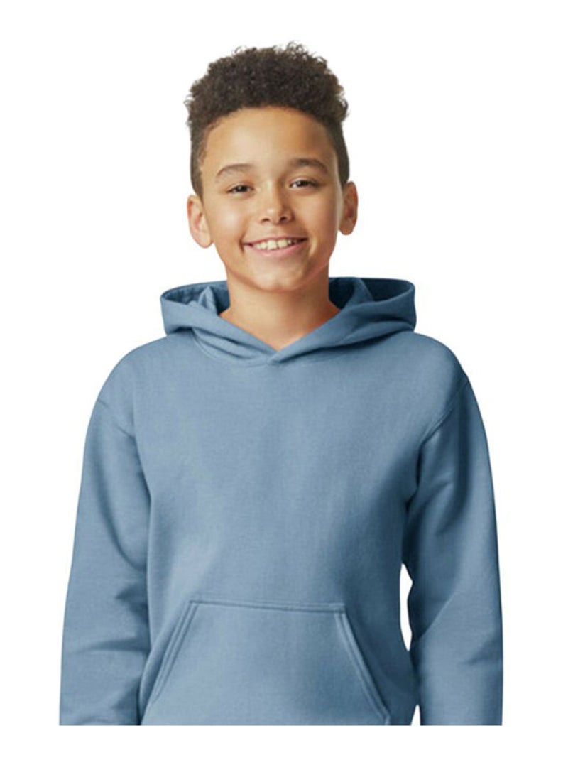 Gildan - Sweat à capuche SOFTSTYLE Gris Bleu - Kiabi