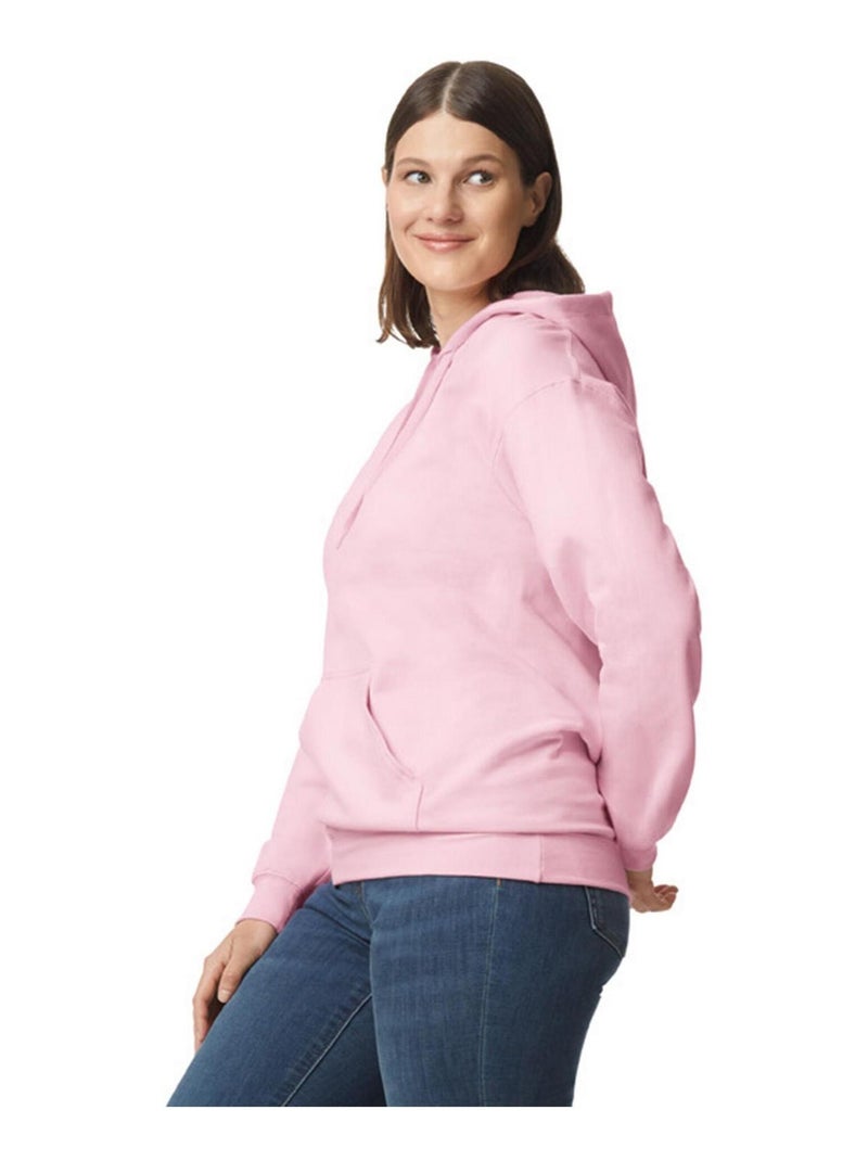 Gildan - Sweat à capuche SOFTSTYLE Rose clair - Kiabi