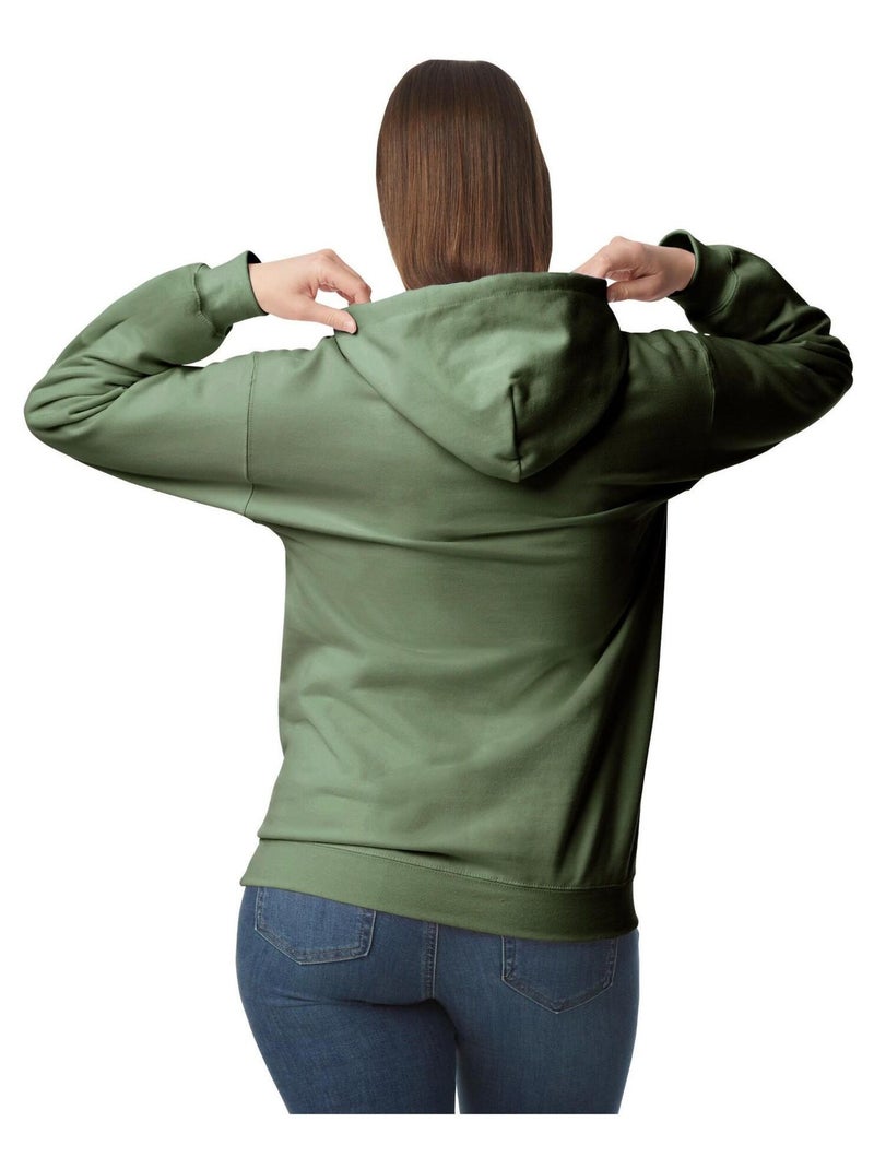 Gildan - Sweat à capuche SOFTSTYLE Vert kaki - Kiabi