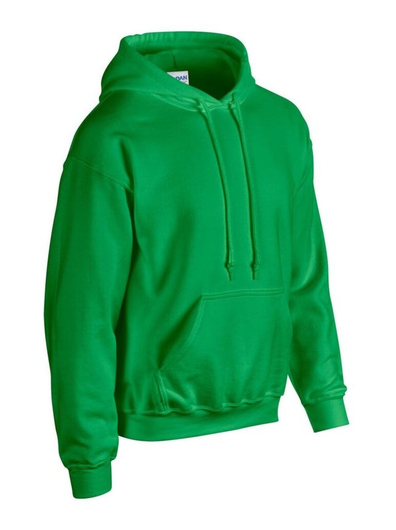 Gildan - Sweat à capuche Vert chèvrefeuille - Kiabi
