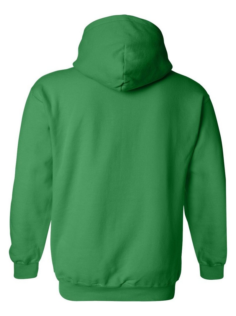 Gildan - Sweat à capuche Vert chèvrefeuille - Kiabi