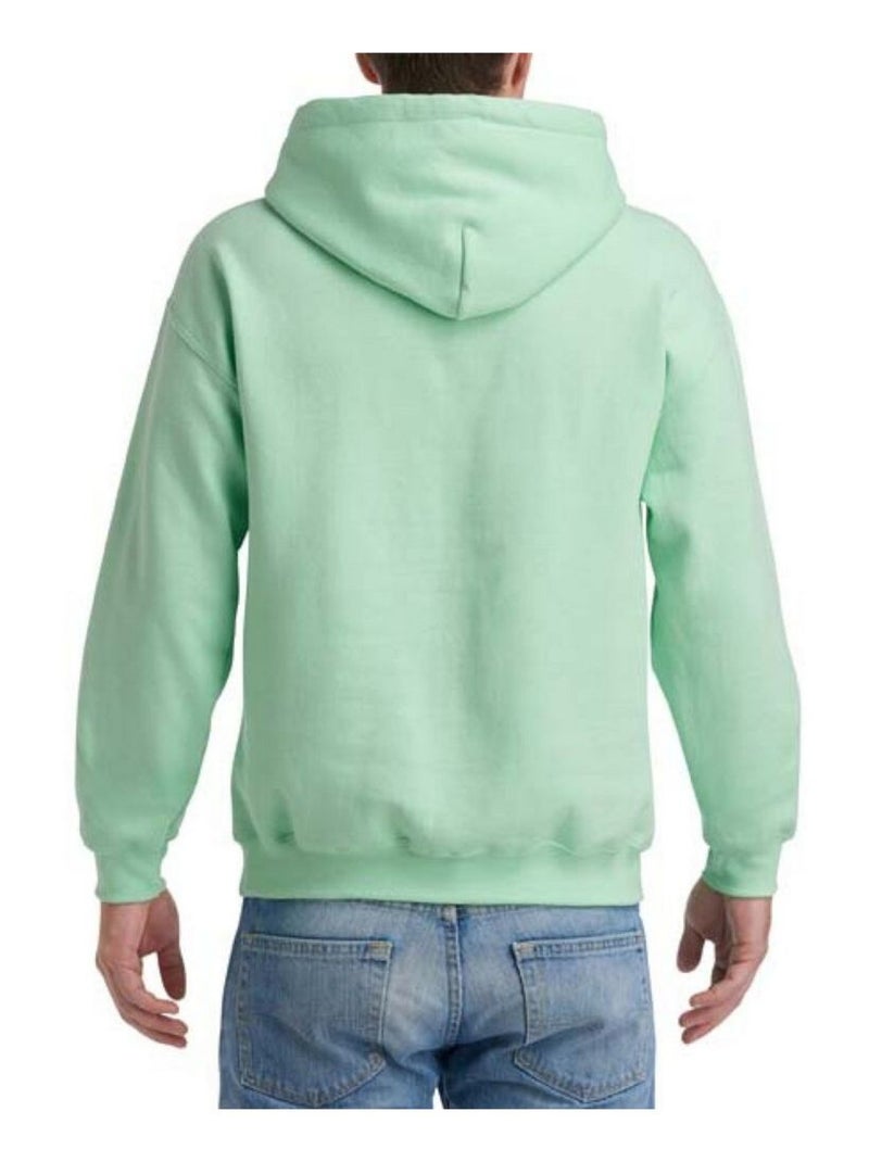 Gildan - Sweat à capuche Vert - Kiabi