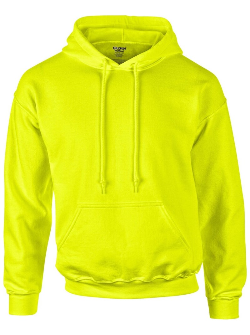 Gildan - Sweat à capuche Vert fluo - Kiabi