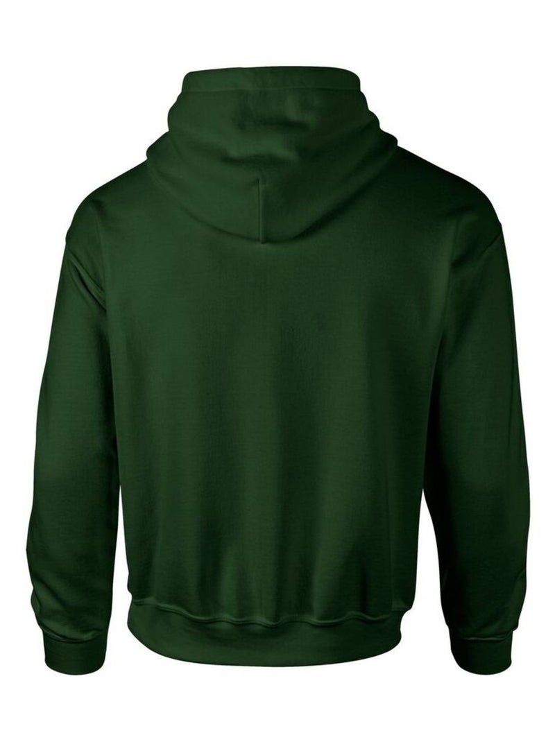 Gildan - Sweat à capuche Vert forêt - Kiabi