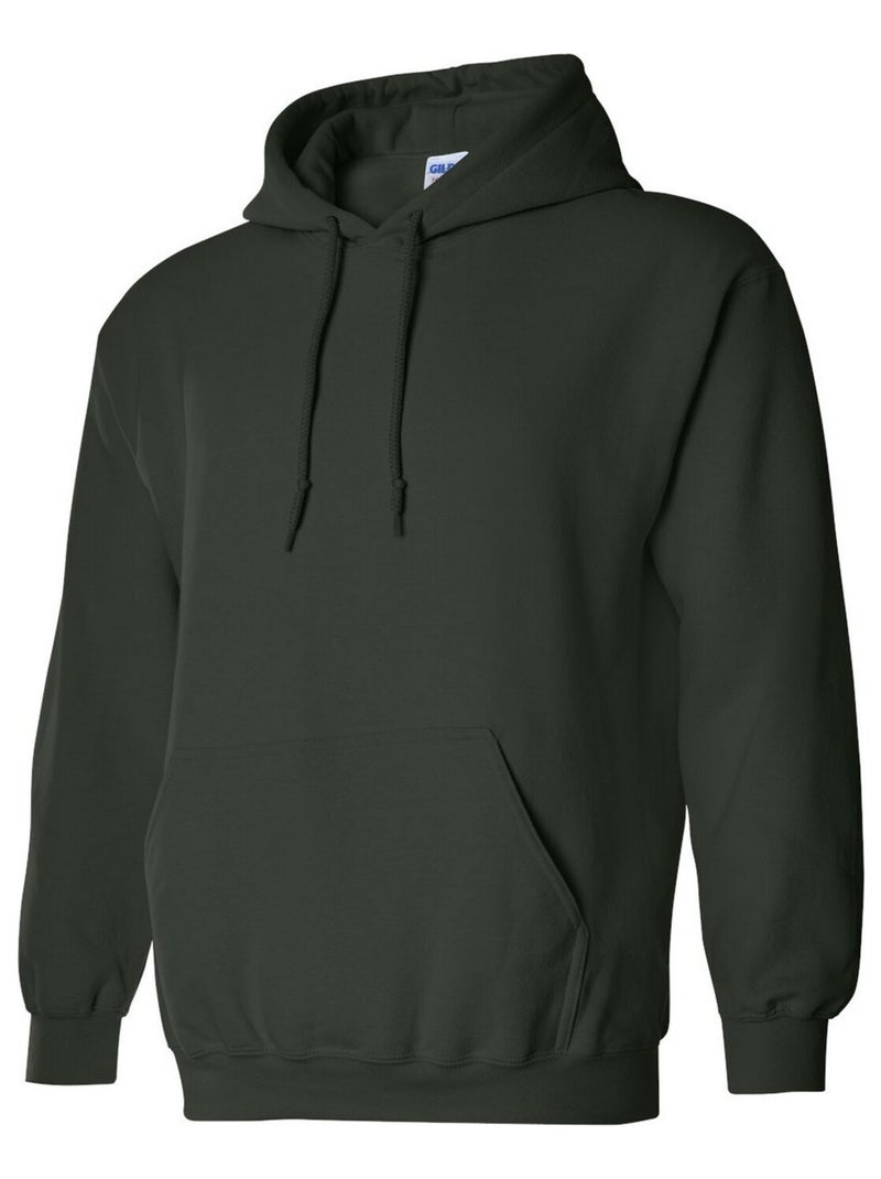 Gildan - Sweat à capuche Vert forêt - Kiabi