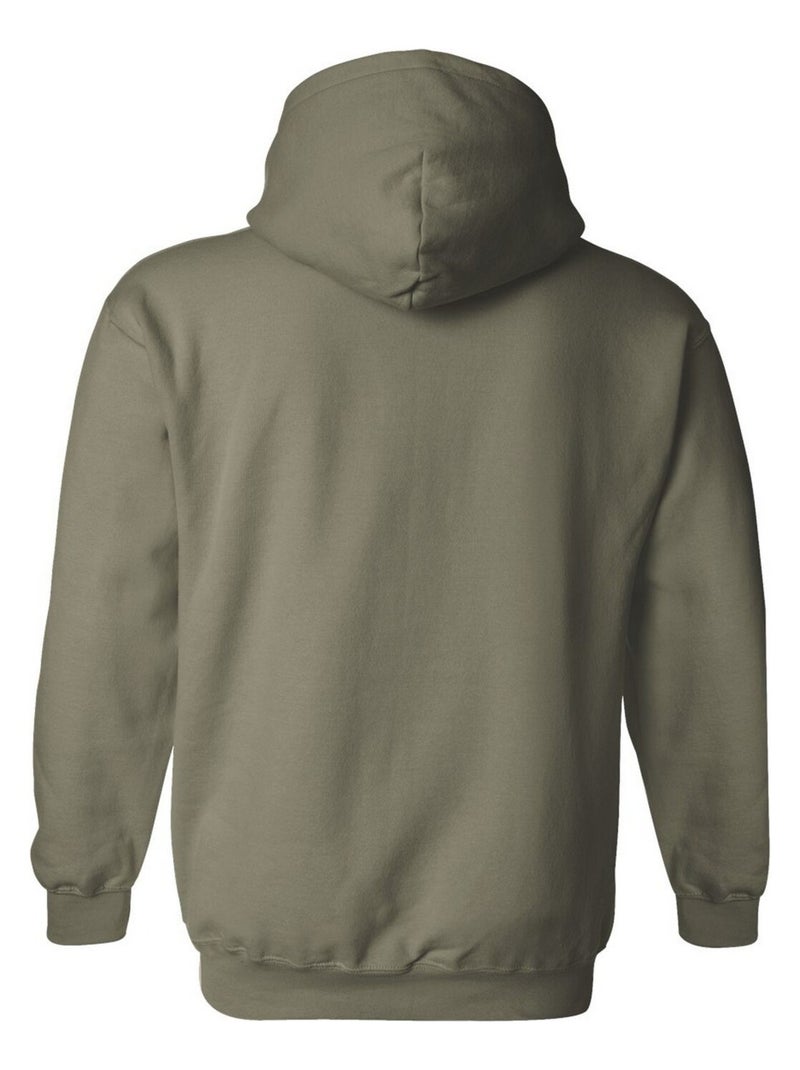 Gildan - Sweat à capuche Vert kaki - Kiabi