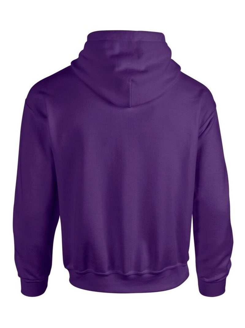 Gildan - Sweat à capuche Violet - Kiabi