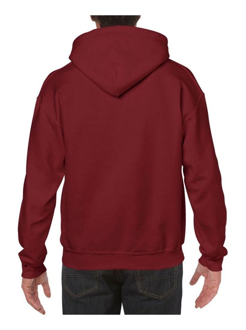 Gildan - Sweat à capuche Violet foncé - Kiabi