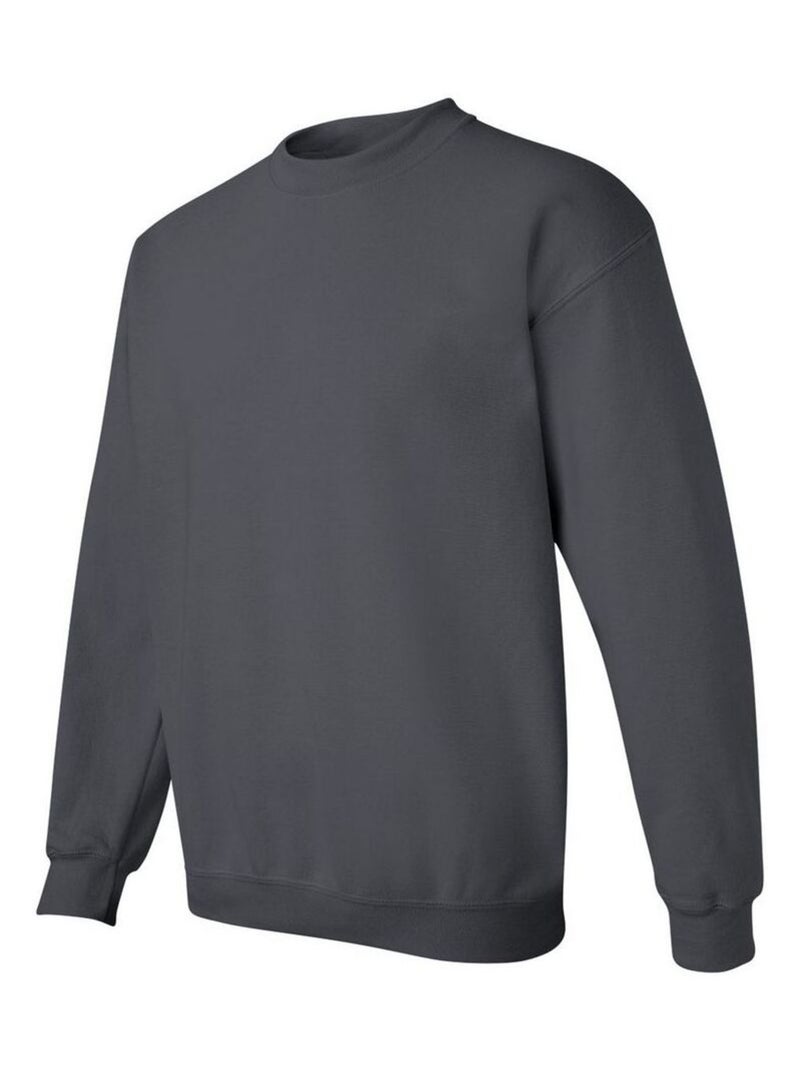Gildan - Sweat Gris Noir - Kiabi
