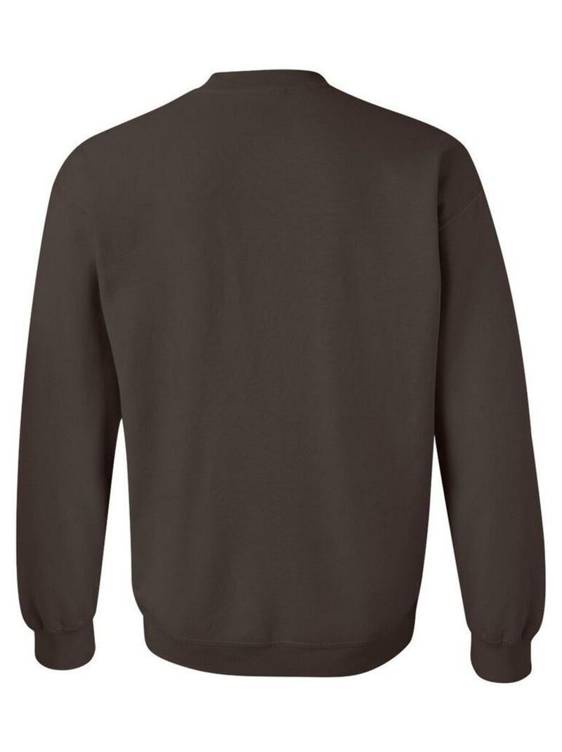 Gildan - Sweat Marron foncé - Kiabi