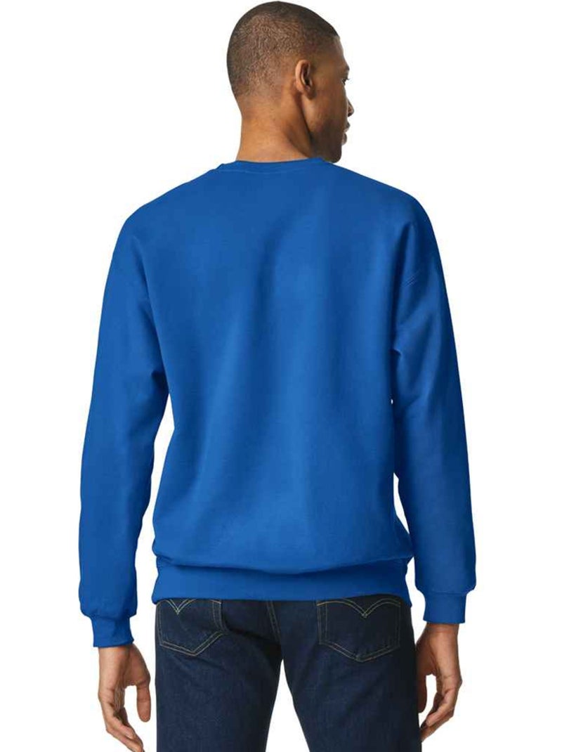 Gildan - Sweat SOFT STYLE Bleu roi - Kiabi