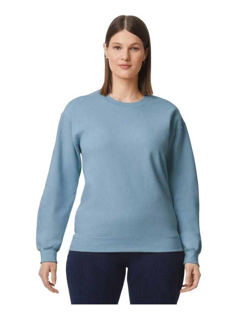 Gildan - Sweat SOFTSTYLE Gris Bleu - Kiabi