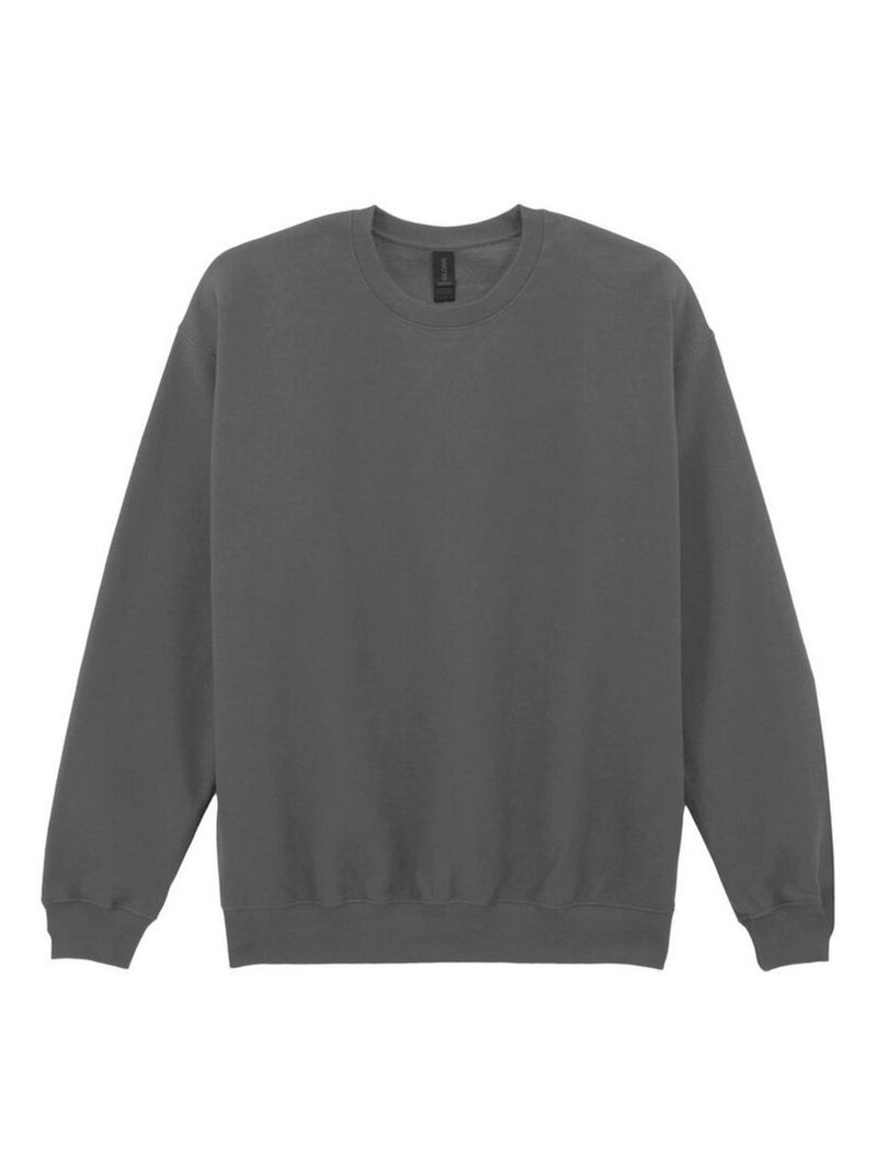 Gildan - Sweat SOFTSTYLE Gris Noir - Kiabi