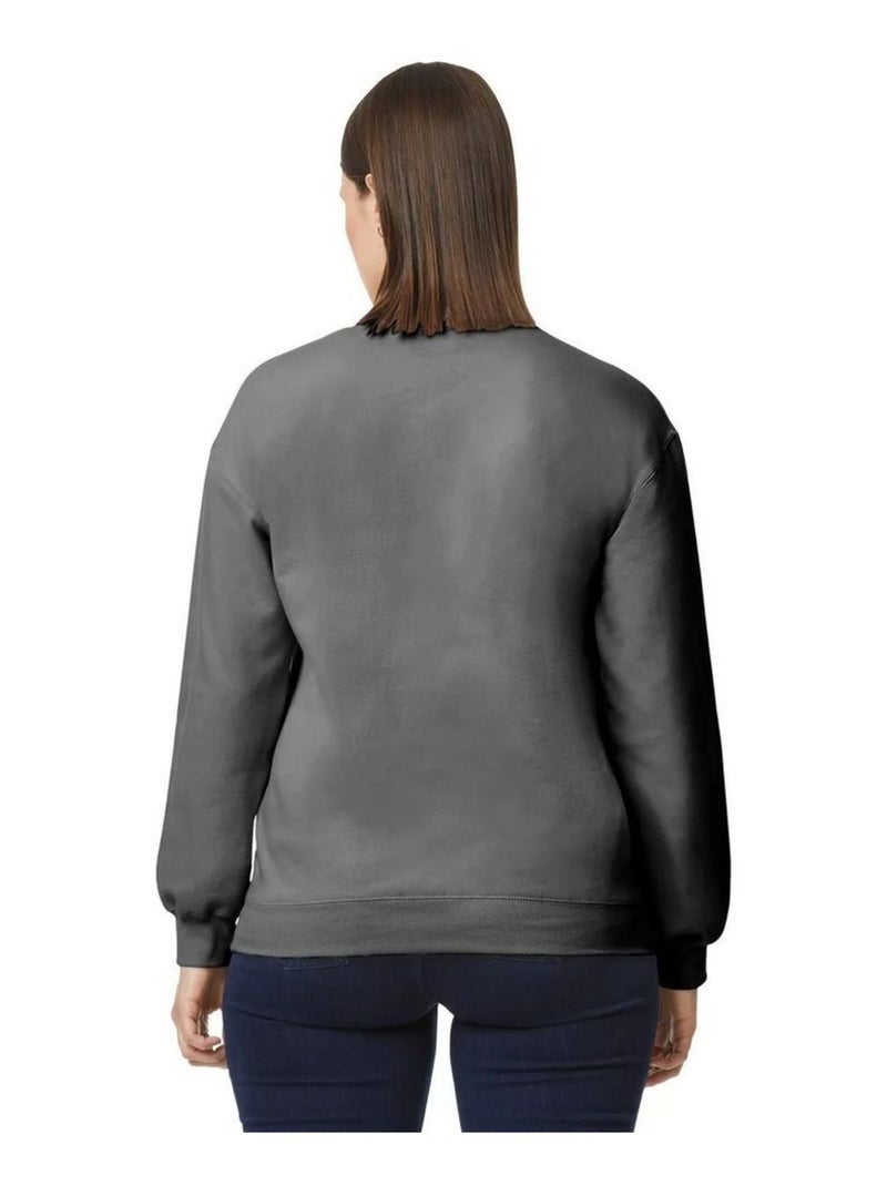 Gildan - Sweat SOFTSTYLE Gris Noir - Kiabi