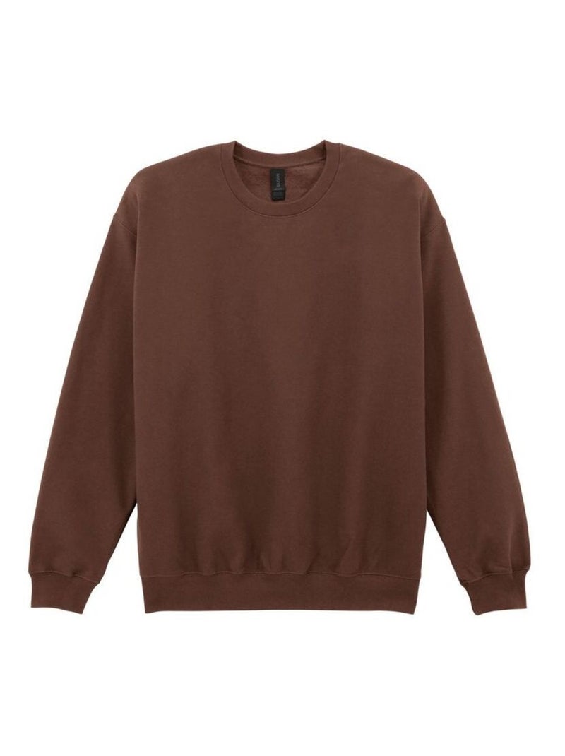 Gildan - Sweat SOFTSTYLE Marron - Kiabi