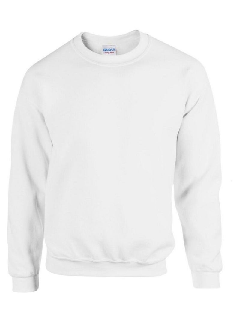 Gildan - Sweatshirt Blanc - Kiabi
