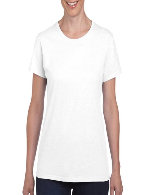 Gildan - T-shirt à manches courtes coupe féminine - Kiabi