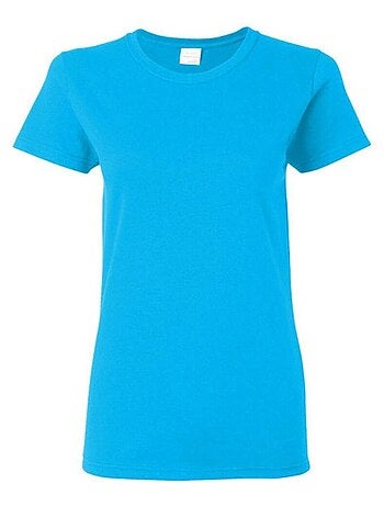 Gildan - T-shirt à manches courtes coupe féminine