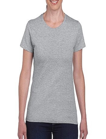 Gildan - T-shirt à manches courtes coupe féminine