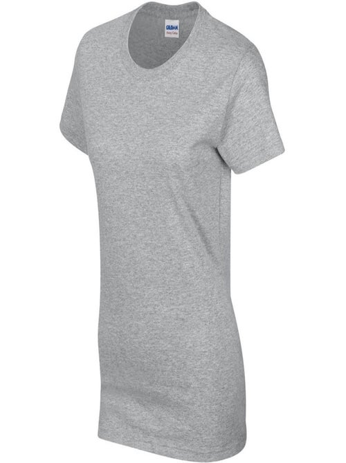 Gildan - T-shirt à manches courtes coupe féminine - Kiabi