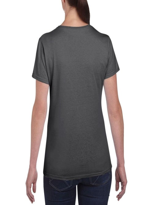 Gildan - T-shirt à manches courtes coupe féminine - Kiabi