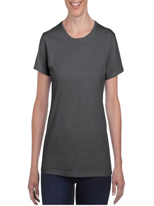 Gildan - T-shirt à manches courtes coupe féminine - Kiabi