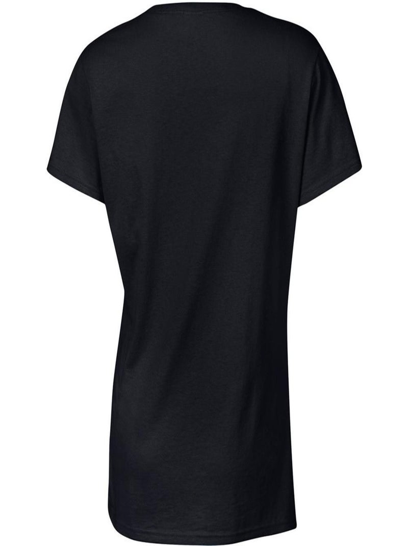 Gildan - T-shirt à manches courtes coupe féminine Noir - Kiabi