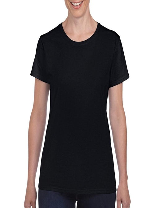 Gildan - T-shirt à manches courtes coupe féminine - Kiabi