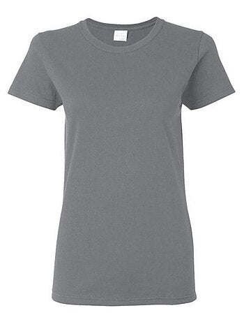 Gildan - T-shirt à manches courtes coupe féminine
