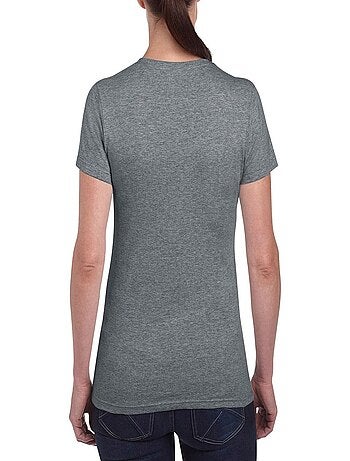 Gildan - T-shirt à manches courtes coupe féminine