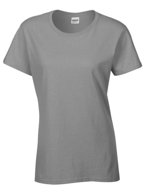Gildan - T-shirt à manches courtes coupe féminine - Kiabi