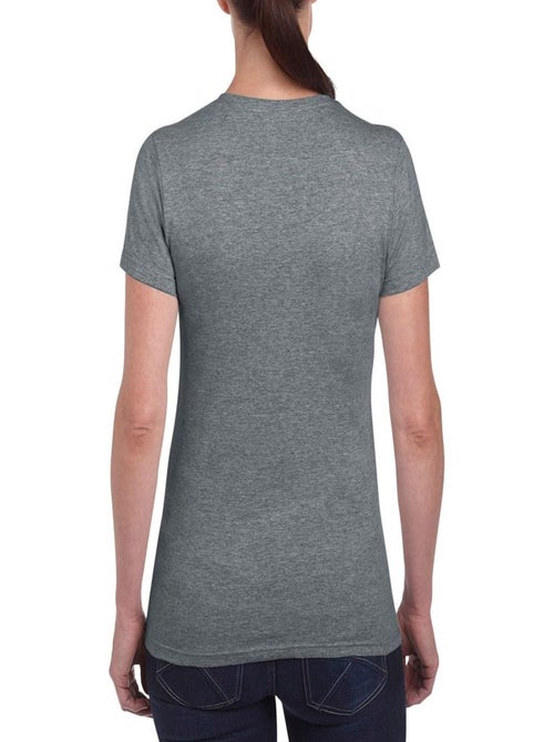 Gildan - T-shirt à manches courtes coupe féminine - Kiabi