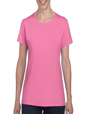 Gildan - T-shirt à manches courtes coupe féminine
