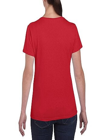Gildan - T-shirt à manches courtes coupe féminine
