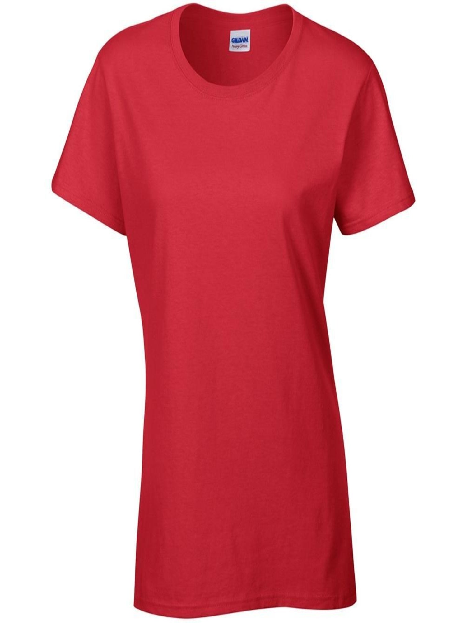 T-shirt Gildan Femme Manches Courtes – Noir, Taille S, Basic Stretch, Motif Ruban Thé