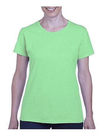 Gildan - T-shirt à manches courtes coupe féminine