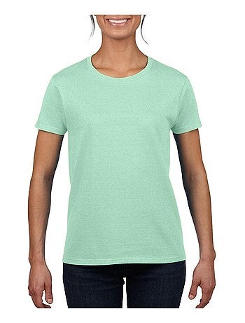 Gildan - T-shirt à manches courtes coupe féminine