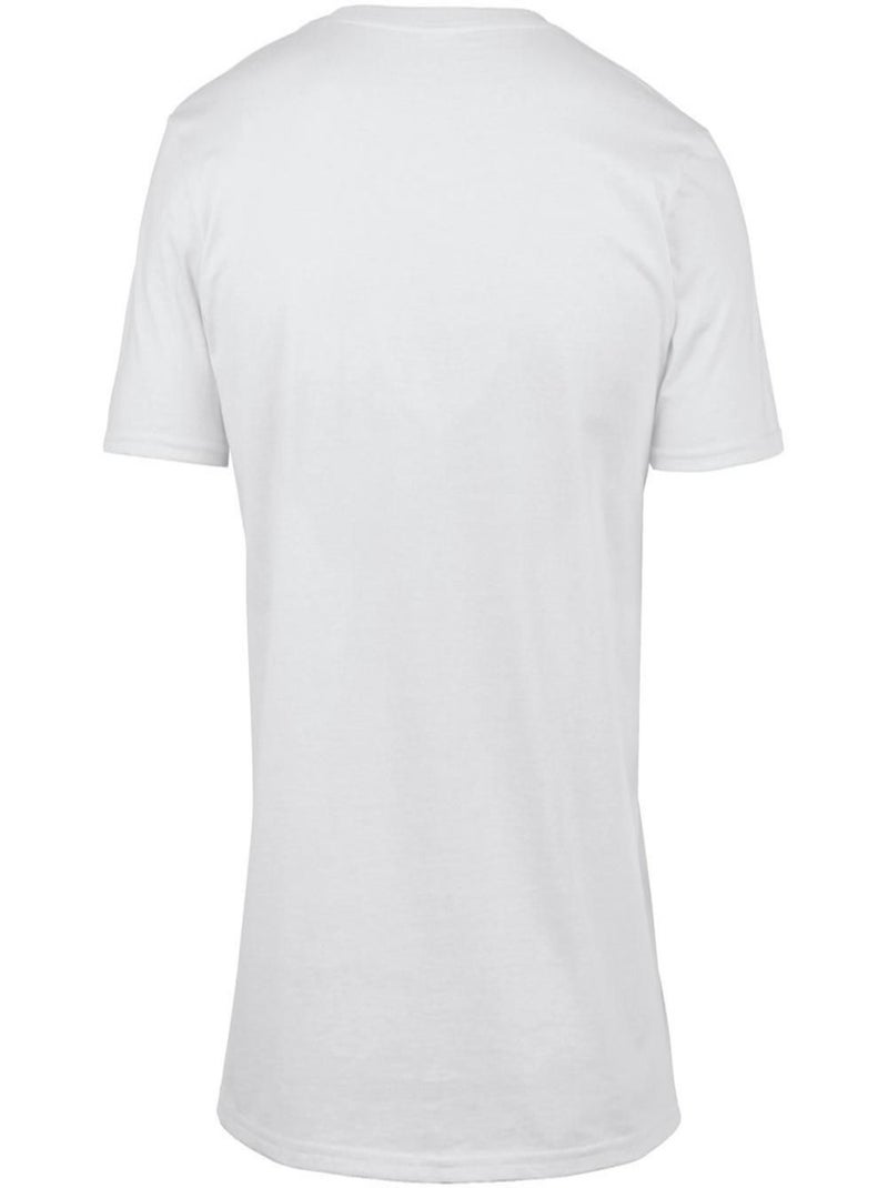 Gildan - T-shirt à manches courtes et col en V Blanc - Kiabi