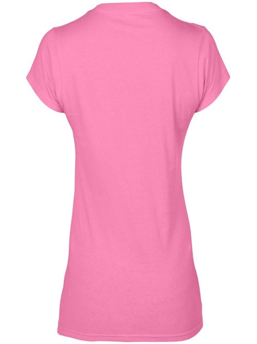 Gildan - T-shirt à manches courtes et col en V - Kiabi