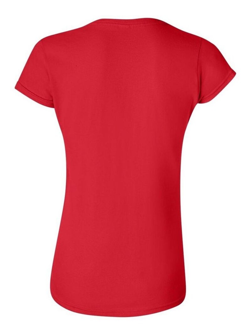 Gildan - T-shirt à manches courtes Rouge - Kiabi