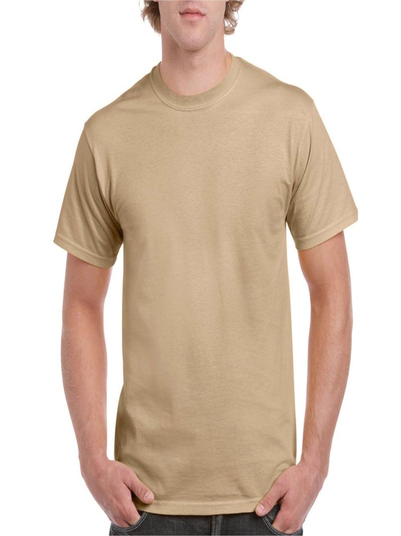Gildan - T-shirt Beige foncé - Kiabi