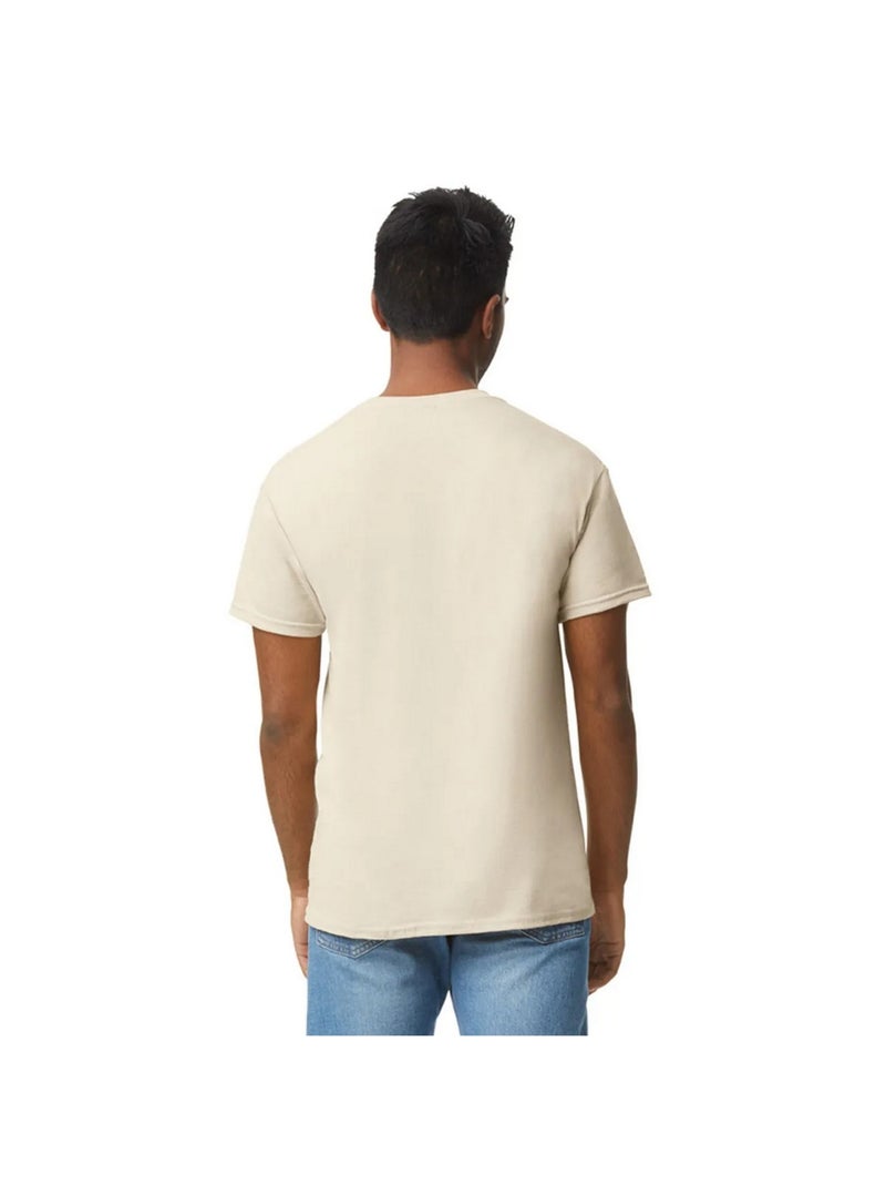 Gildan - T-shirt Blanc Beige - Kiabi