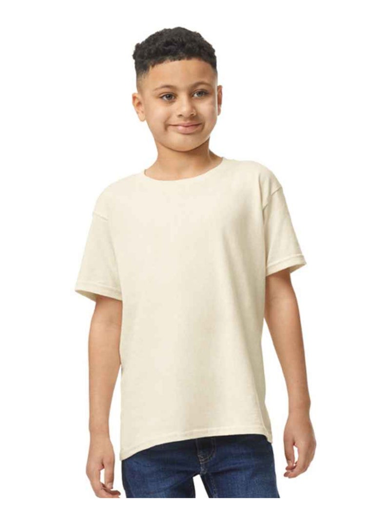 Gildan - T-shirt Blanc cassé - Kiabi