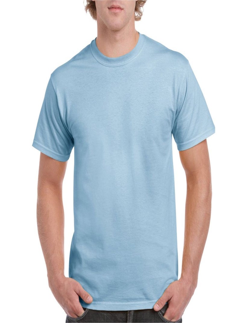 Gildan - T-shirt Bleu clair - Kiabi