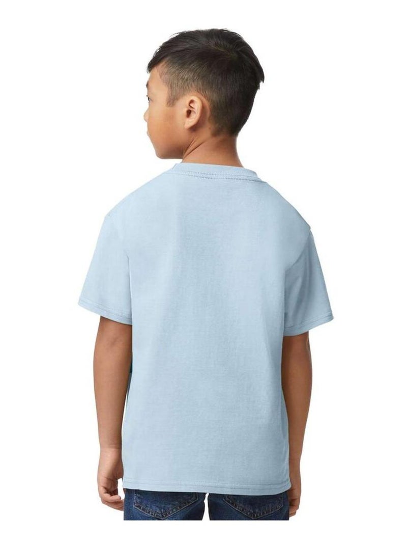 Gildan - T-shirt Bleu clair - Kiabi